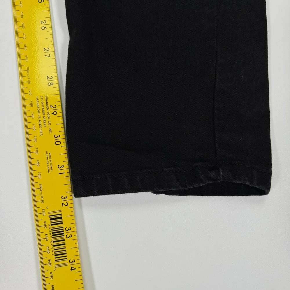 Levis 511 Mens Jeans 34x34 Fit 32x32 Black Slim Fit Straight Leg Denim Stretch